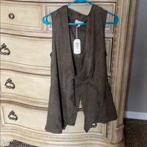 Mud Pie Suede Vest